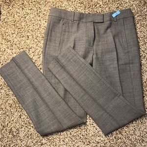 J. Crew “Maddie” Size 4 Gray Wool Dress Pants EUC
